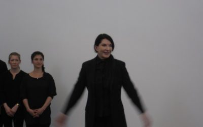 Marina Abramovic’ – present continuous