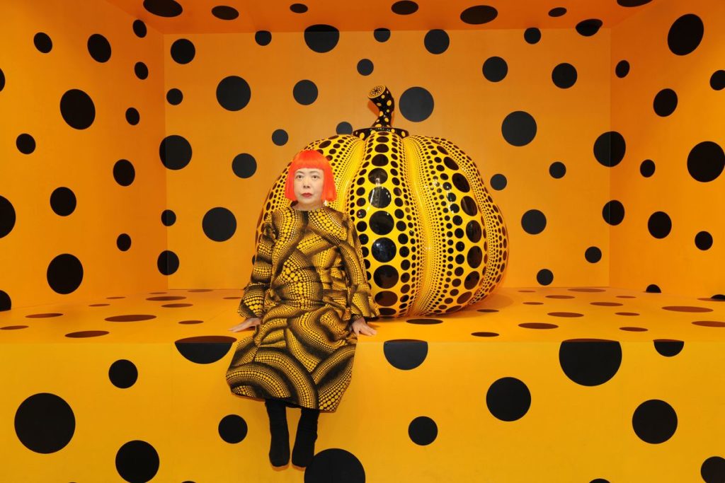 Yayoi Kusama pumpkin