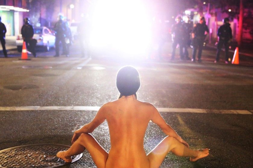 portland protest